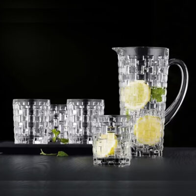 Crystal Pitcher Set (4+1) 5Pcs - 98759